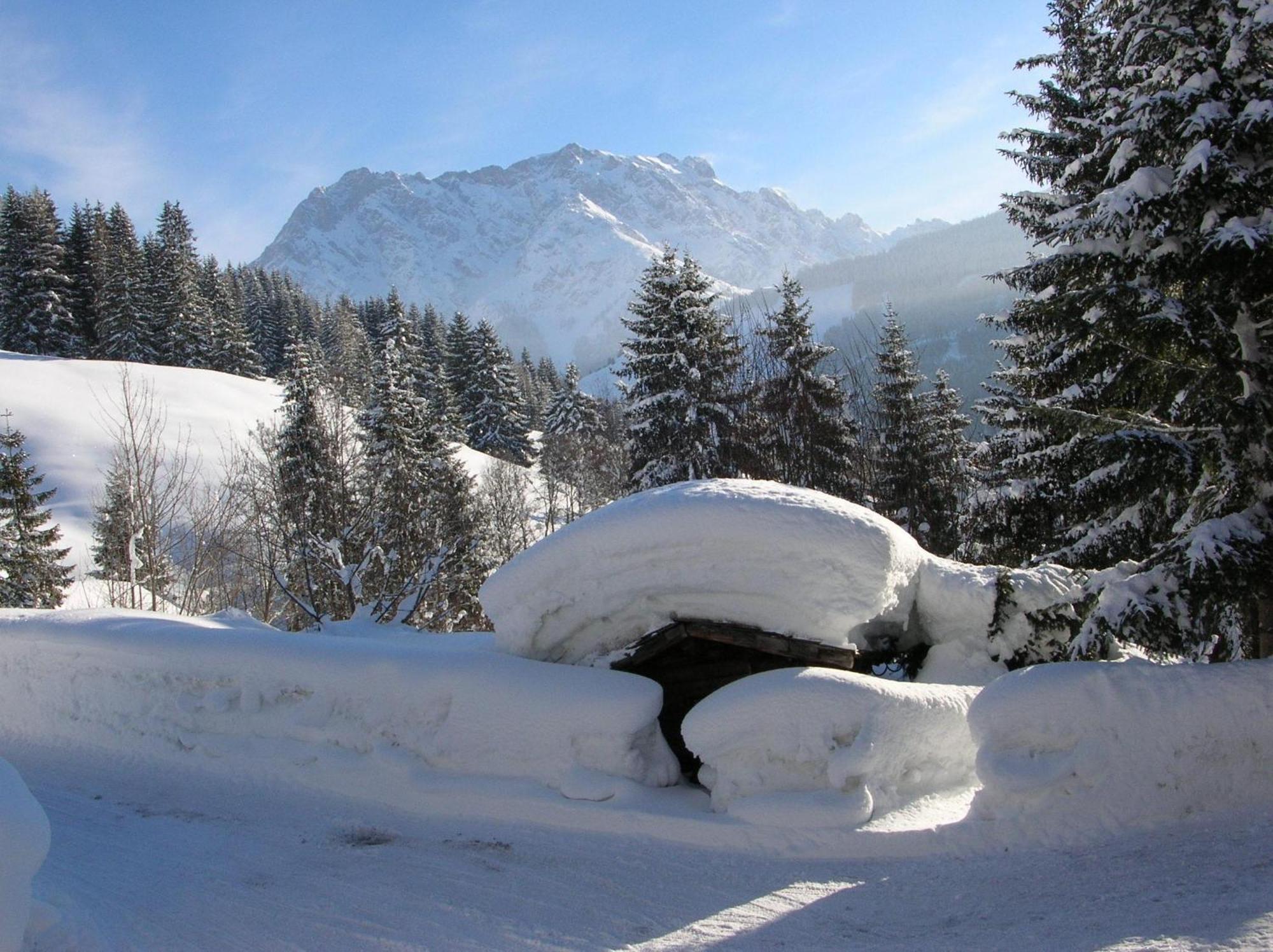 Ferienwohnung Klappacher Maria Alm am Steinernen Meer Buitenkant foto